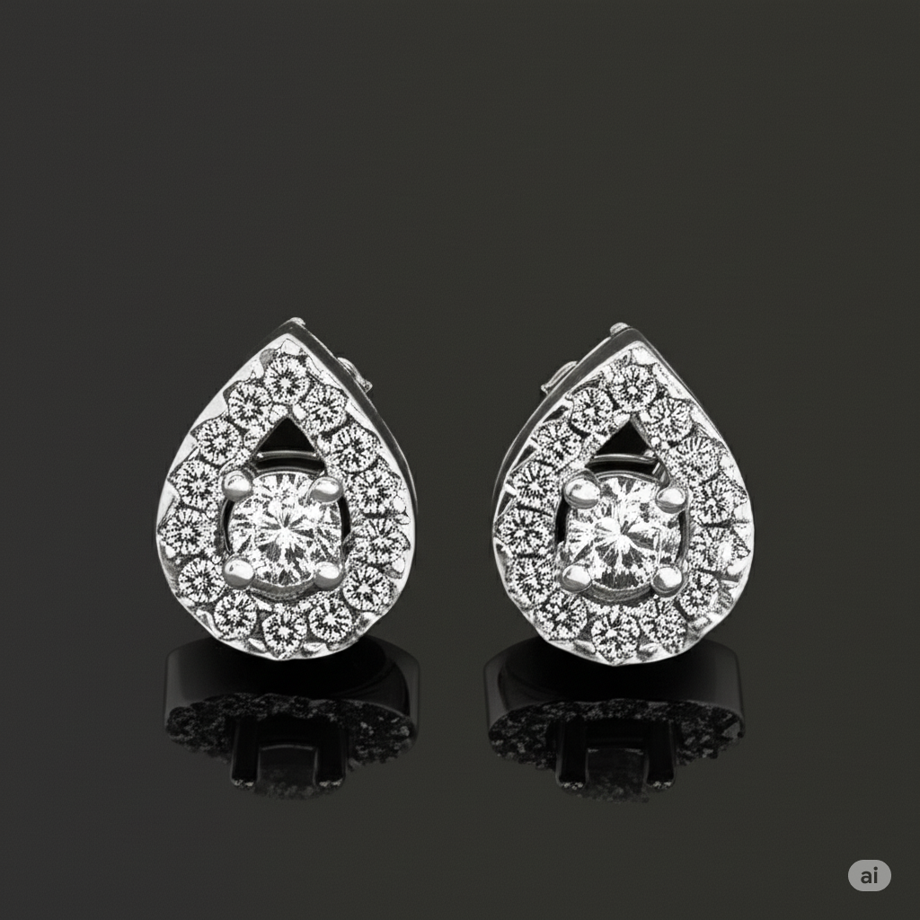 Tear-Drop Studs