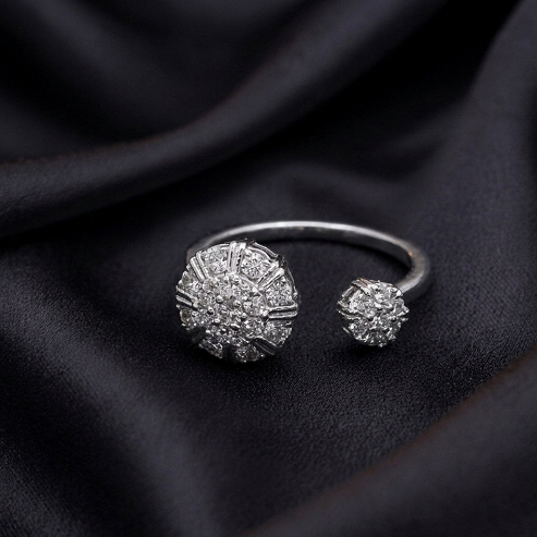 The Celestial Halo Open Ring